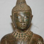 Selten schöner Thai Buddha in Bronze