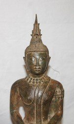 Selten schöner Thai Buddha in Bronze