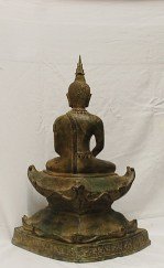 Selten schöner Thai Buddha in Bronze