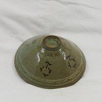 Antike Celadon Bowl Goryeo Dynastie Korea Kranich