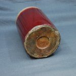 Antiker seltener Brush pot mir Oxblood Glasur