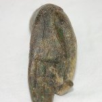 Antikes Fragment einer Buddha Hand in Bronze