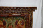 Antikes Buddhahaus - Altar Tibet Grüne Tara