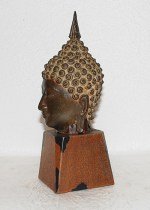 Antike Buddha Kopf Skulptur