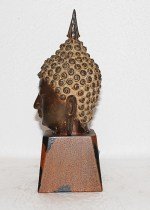 Antike Buddha Kopf Skulptur
