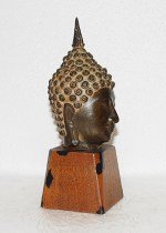 Antike Buddha Kopf Skulptur
