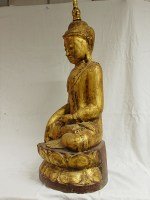 vergoldeter Grosser Buddha Burma