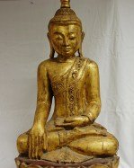 vergoldeter Grosser Buddha Burma