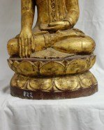 vergoldeter Grosser Buddha Burma