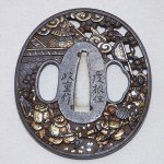 Tsuba Soten Schule Warrior Monks