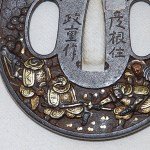 Tsuba Soten Schule Warrior Monks