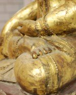 vergoldeter Grosser Buddha Burma