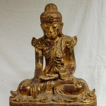 Antiker Buddha Shakyamuni Burma