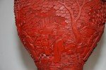 Paar Antike Cinnabar Laquer Lampen
