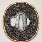 Tsuba Masterpiece Sukashi- "Nanban" Dragon
