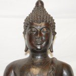 Wundervoller seltener antiker Chiensaen Tempelbuddha