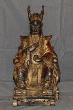 Antiker Dragon King in Bronze Ming Dynastie