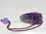 Fein gearbeitetes Dragon Purple Crystal Pendant