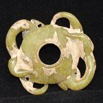 Antike Jade / Jadeit Skulptur 2 Chilong
