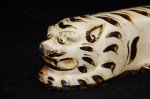 Kleine antike Jizhou Kil Pillow Tiger
