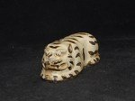 Kleine antike Jizhou Kil Pillow Tiger