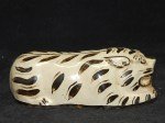 Kleine antike Jizhou Kil Pillow Tiger