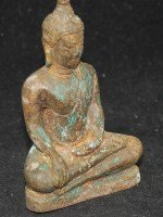 Kleiner antiker Sukhothai Buddha in Bronze