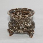 Antiker kleine Marbled Tripod Censer Song Dy