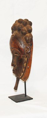 Sehr schöne und feine Maske der Baule