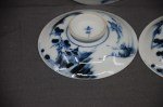 Paar antike HIRADO Bowls Meiji Periode
