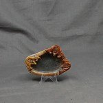 Antiker fein gearbeiteter Pinselwascher mit 3 Bats
