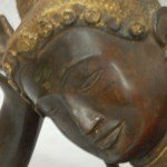 Seltener antiker ruhender Buddha