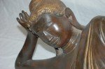 Seltener antiker ruhender Buddha