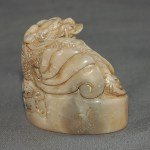 Antiker Stempel / Seal mit Drachen 