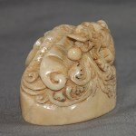 Antiker Stempel / Seal mit Drachen 