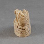 Antiker Stempel / Seal mit Drachen 