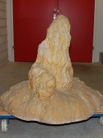 Stalagmit aus dem Himalaya Gebiet
