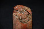 Antiker Stempel mit 2 Goldfischen