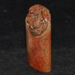 Antiker Stempel mit 2 Goldfischen