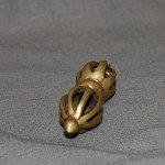 Antikes Tibet Bronze Vajra Anhänger