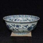 Antike B/W Bowl der Xuande Periode Ming Dynastie