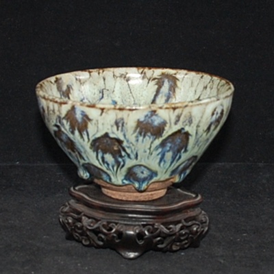 Antike wunderschöne Jizhou Kiln Tea Bowl Song Dy