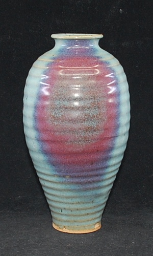 Antike jun Ware Vase Gerippter Body Song Dynastie
