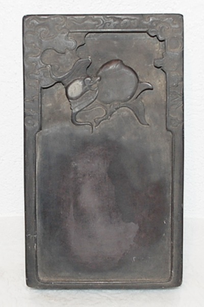 Antiker Tintenstein mit Bat und Poem