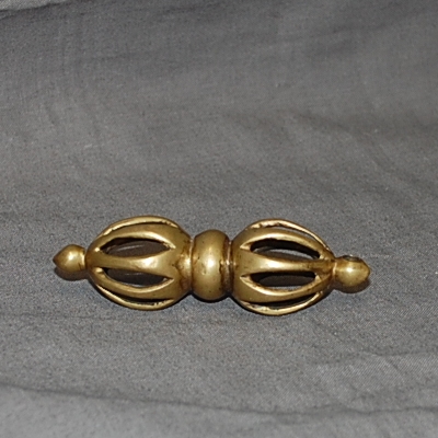 Antikes Tibet Bronze Vajra Anhänger