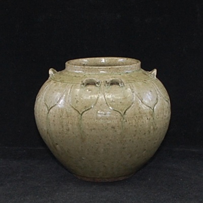 Antiker Jar Fünf Dynastien mit Celadon Glasur